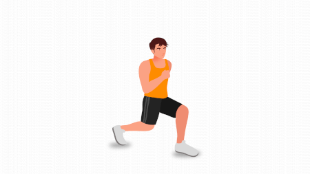 Cardio-Flutter Kick Squats